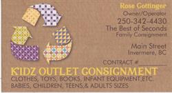 Kidz Outlet, Invermere, BC opening hours