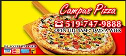 Campus Pizza, Waterloo, ON opening hours