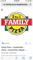 Family Pizza Lloydminster, opening hours
