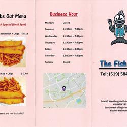Fish Hut The, Kitchener, ON opening hours