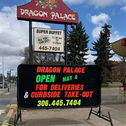 Dragon Palace, North Battleford, SK opening hours