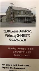 Schmidt's Bulk Pantry & More Ltd., Wellesley, ON opening hours