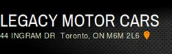 Legacy Motors Cars, North York, ON opening hours