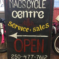Macs Cycle Centre, Victoria, BC opening hours