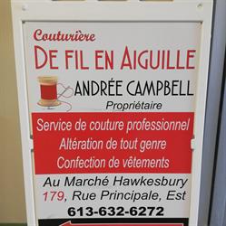 De Fil en Aiguille, Hawkesbury, ON opening hours