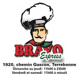 Pizza Bravo Express, Terrebonne, QC opening hours