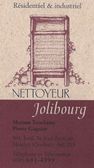 Nettoyeur Jolibourg, Mercier, QC opening hours
