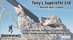 Tonys Superette Ltd, Heart's Content, NL opening hours