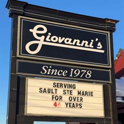 Giovannis Restaurant, Sault Ste. Marie, ON opening hours