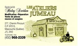 Ateliers Jumeau (Les), Mascouche, QC opening hours