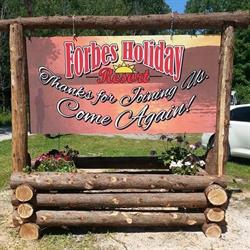 Forbes Holiday Resort, Whitefish Falls, ON opening hours