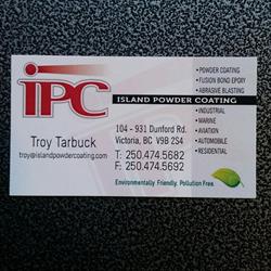 Island Powder Coating, Victoria, BC opening hours
