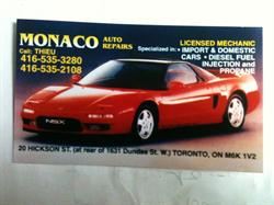 Monaco Auto Repair Incorporated in Toronto, ON (Brockton Village) - Opening Hours