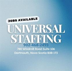 Universal Staffing Incorporated, Dartmouth, NS opening hours