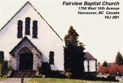 Fairview Baptist Church in Vancouver, BC (Kitsilano) - Opening Hours