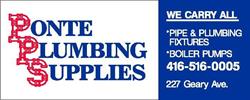 Ponte Plumbing Supplies in Toronto, ON (Davenport) - Opening Hours