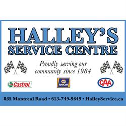Halley's Service Centre, Ottawa, ON opening hours