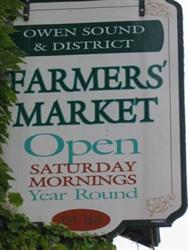 Owen Sound Farmers Market, opening hours