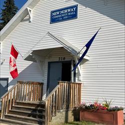 New Norway Community Hall, opening hours
