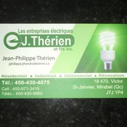 Electricien Therien & Fils, Mirabel, QC opening hours