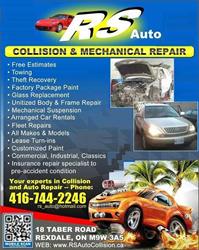R & S Auto Specialist Inc. in Etobicoke, ON (Rexdale) - Opening Hours