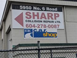 Sharp Collision Repair Ltd., Richmond, BC opening hours