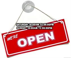 Toronto Weston Flea Market, opening hours