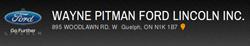 Wayne Pitman Ford Lincoln Inc., Guelph, ON opening hours