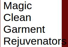 Magic Clean Garment Rejuvenators, York, ON opening hours