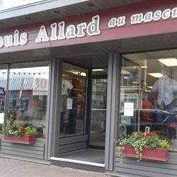 Boutique Louis Allard au Masculin, Louiseville, QC opening hours