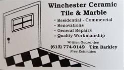 Winchester Ceramic Tile & Marble, opening hours