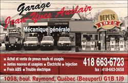 Garage Jean-Yves Auclair (1987) Enr in Québec, QC (Quartier 5-1) - Opening Hours