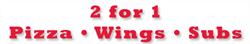 2 For 1 Pizza Wings & Subs Restaurant, Hamilton, ON opening hours