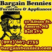 Bargain Bennies Furniture & Appliances, Amherst, NS opening hours