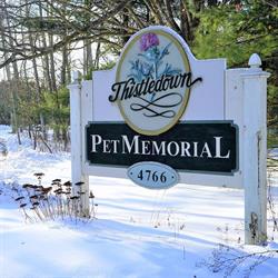 Thistledown Pet Memorial, Uxbridge, ON opening hours