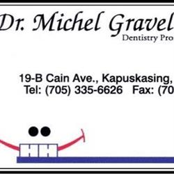 Gravel Michel Dr Dentistry Professional Corporation, Kapuskasing, ON opening hours