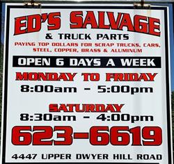 Eds Salvage, Arnprior, ON opening hours