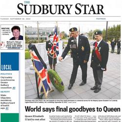 Sudbury Star, opening hours