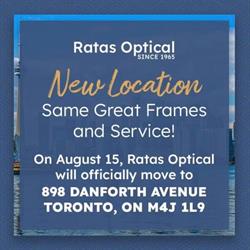 Ratas Optical in Toronto, ON (Riverdale) - Opening Hours