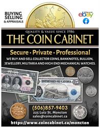 The Coin Cabinet, Moncton, NB opening hours