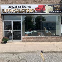 Ricks Upholstery, Orillia, ON opening hours