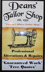 Deans Tailor Shop, Vernon, BC opening hours