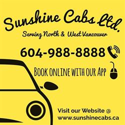 Sunshine Cabs Ltd, North Vancouver, BC opening hours