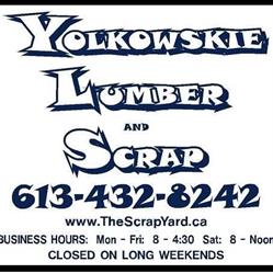 Yolkowskie Lumber, Renfrew, ON opening hours