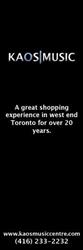 Kaos Music Centre, Etobicoke, ON opening hours