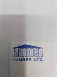 Riddoch Lumber Ltd, Waterford, ON opening hours
