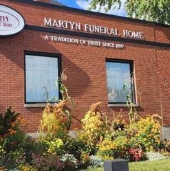 Martyn Funeral Home, North Bay, ON opening hours