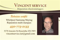 Vincent J C Service, Saint-Hyacinthe, QC opening hours