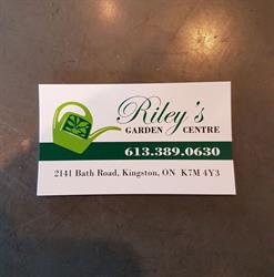 Rileys Garden Center, Kingston, ON opening hours