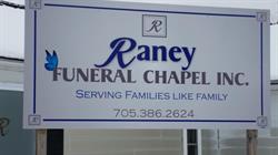 Raney Funeral Chapel, South River, ON opening hours